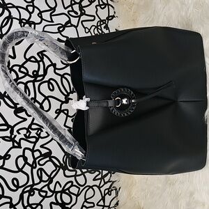 New Elegant Black Shoulder Bag